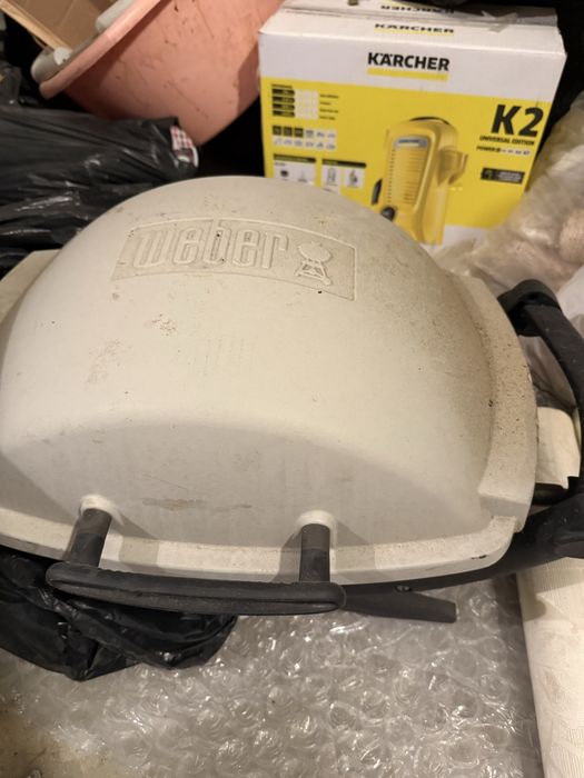 WEBER  q100 газов грил с бутилка за газ