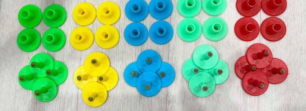 Бирки для животных, ушные бирки для животных