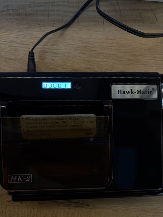 Hawk Matic HK-2 - Aparat electric de facut tigari, injector 6,5/7 mm