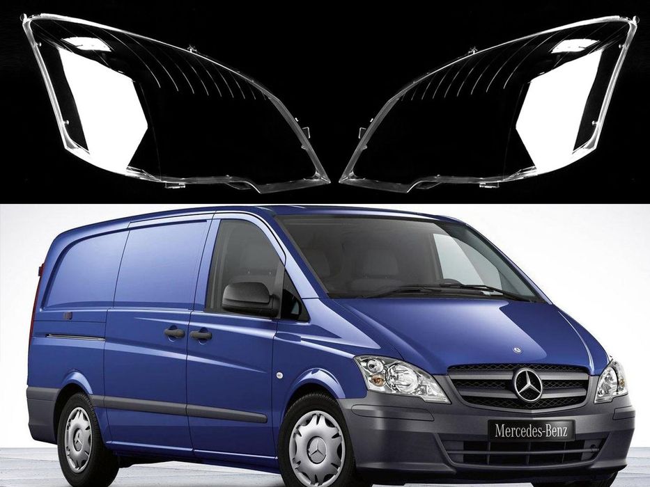 Стъкла за фарове на Mercedes Vito W639 Facelift