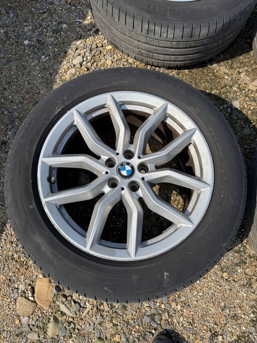 jante originale pe 19 bmw x5 g05 x6 g06 anvelope vara 265 50 r19