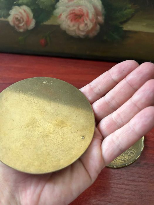 A508 set 2 farfuriute bronz, 150g, 10D