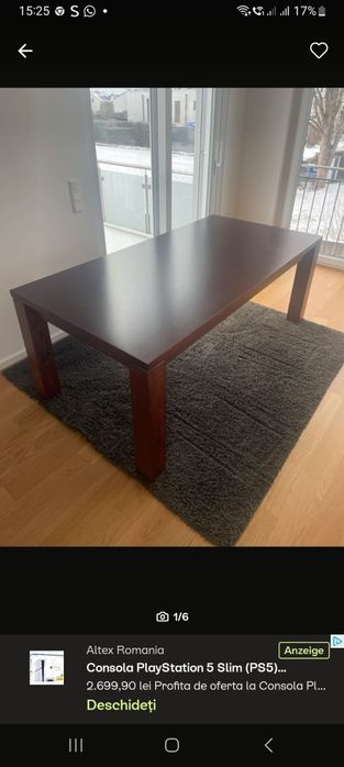 Masă din lemn masiv