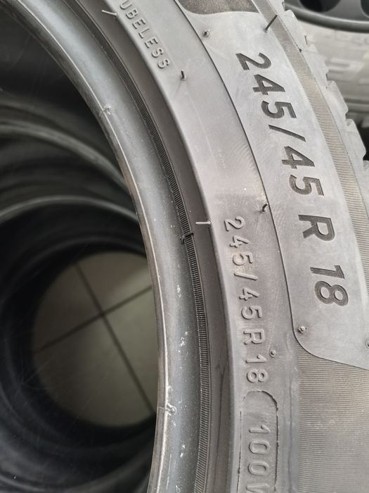 4 бр. Летни гуми 245 45 18 Michelin