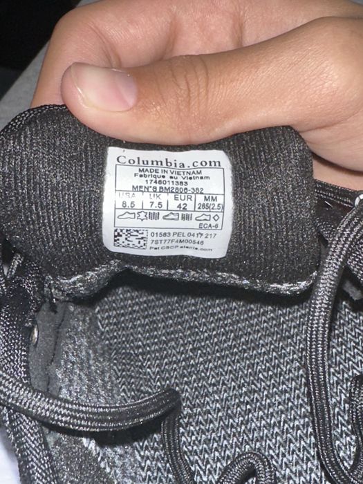 Кроссовки осенний Columbia Gore-Tex