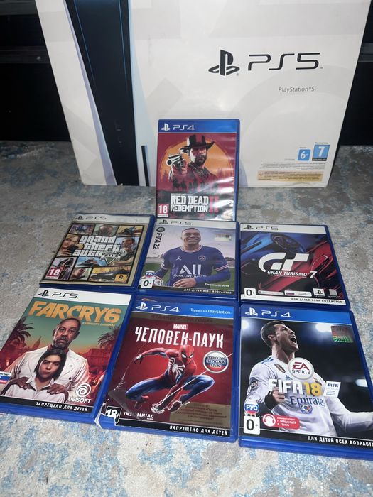 Пс5 в хоршем состоянии