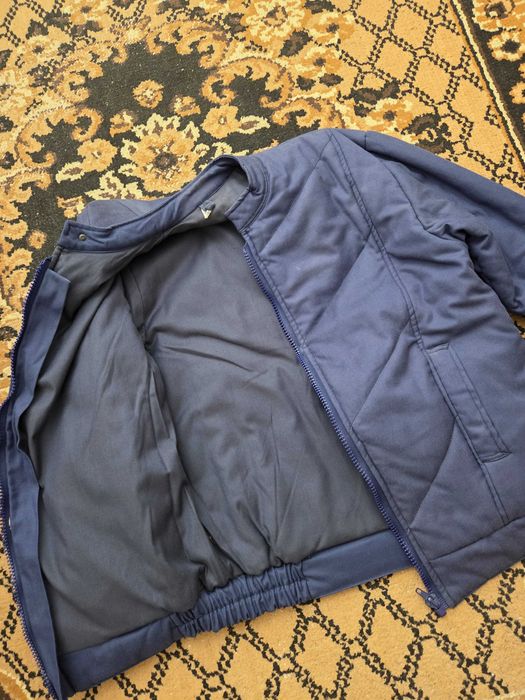 Ватирано зимно/работно яке тип bomber от времето на соца