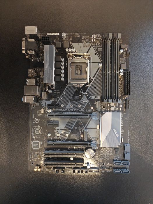 Placă de bază Asus Prime H370-Plus, LGA 1151 v2, DDR4, 2x M.2, ATX