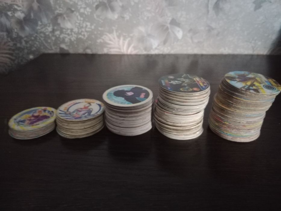 Фишки разных размеров