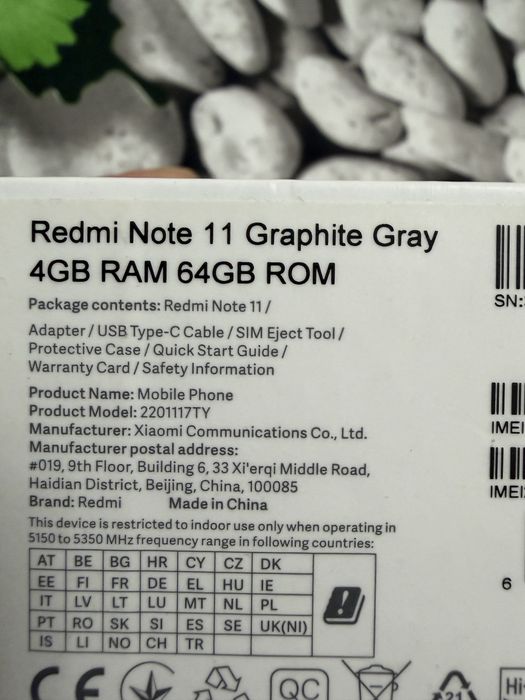 Xiaomi Redmi note 11
