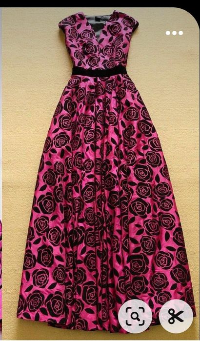 Вечерное платье Розы Рымбаевы