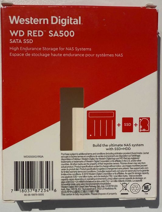 Solid State Laptop Consola Western Digital SSD WD 500GB 2.5" 7mm SATA3
