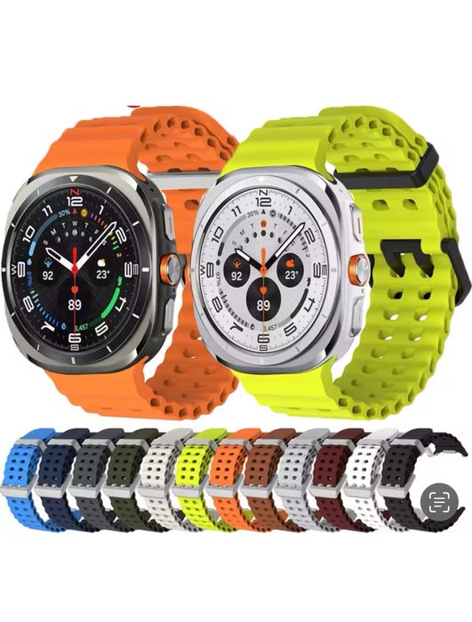 Curea Ceas Samsung Ultra Silicon Soft Colorata Husa Folie