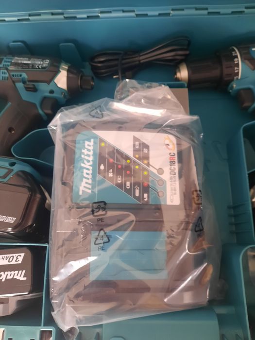Set Makita NOU, Autofiletanta, Bormasina Impact