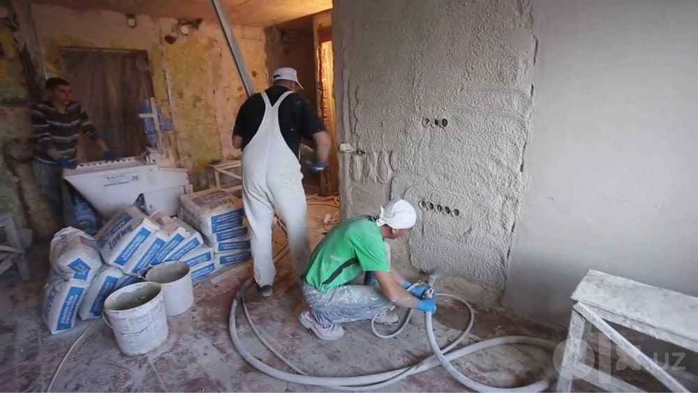rotband sepish tez va sifatli 30 000dan boshlab, штукатурка ротбанд