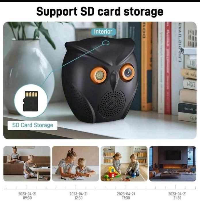 Camera video  spion ,WiFi,Full HD,Card 64 Gb.Nou.