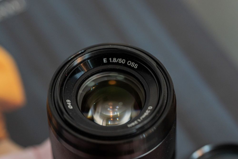 Sony 50mm F1.8 OSS negru montura Sony E