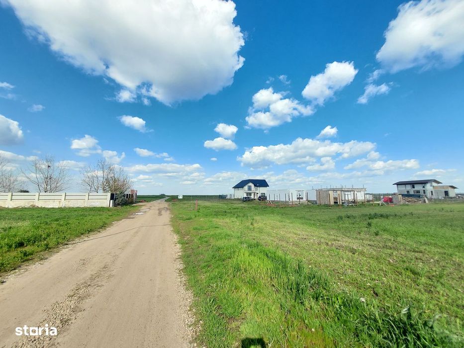 Teren intravilan 454 m² – investitie comuna Berceni IF