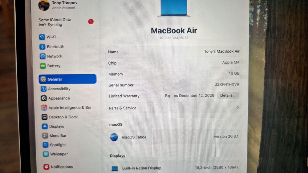 Apple MacBook Air 15 (M4, 2025) – 16GB RAM / 512GB SSD