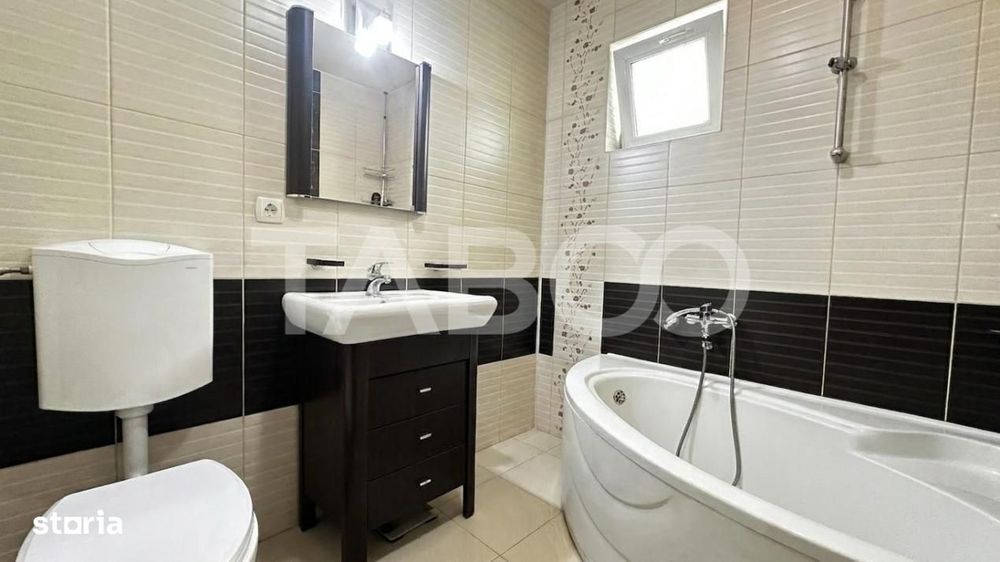 Apartament mobilat utilat 2 camere 2 locuri de parcare Calea Cisnadiei