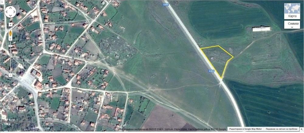 Продава се Парцел в с. Каменец, Област Ямбол - 5000 кв.м за 2 €/кв.м - Снимка #1