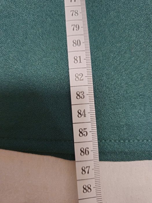 Дамска тъмно зелена рокля