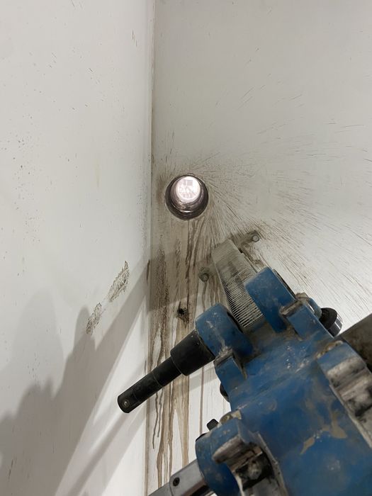 Пробиване на отвори в бетон. Диамантено пробиване.