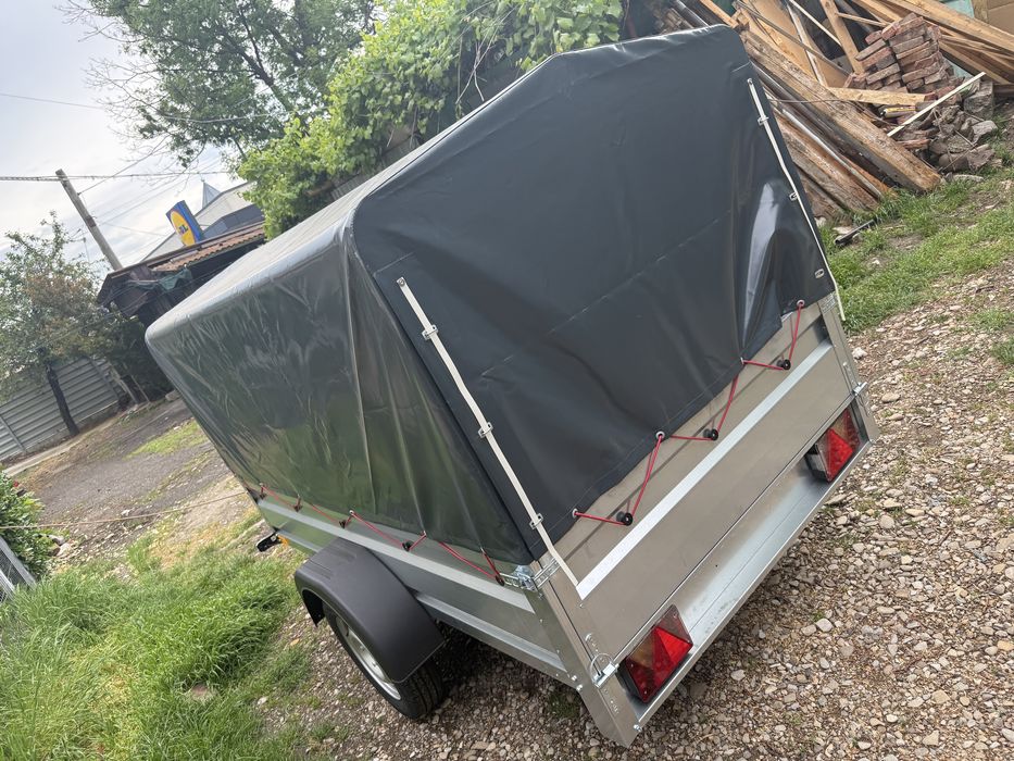 Remorca auto 750 kg  modelul lung