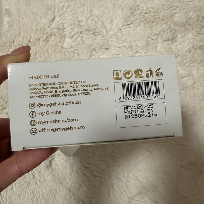 Parfum My Geisha Musk 10 ml