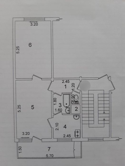 Юнусабад-11 Кикс 2/1/4 54м² б/рем