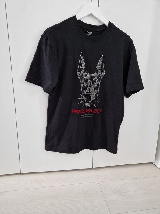 Tricou negru bărbați- House