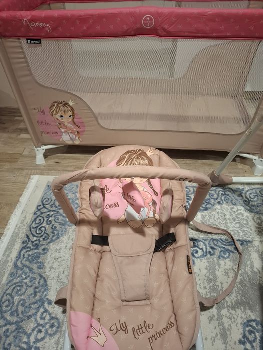 Шезлонг за бебе с дръжки