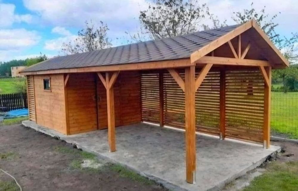 Vând și facem foișoare terase și magazie de depozitare și alte modele la cererea clientului ne deplasăm la destinația dumneavoastră oriunde în tara 07