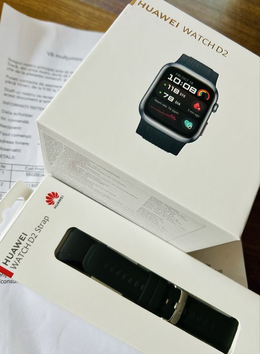 Huawei D2 full box ( + curea noua rezerva ) garantie 2028