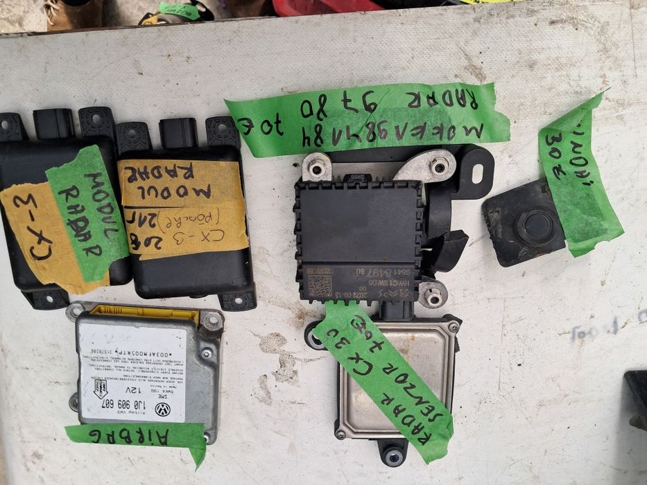 Модул фар радар Airbag  Mokka Mazda CX30 CX3 Hyundai Ford focus Puma Fiat Renault Dacia