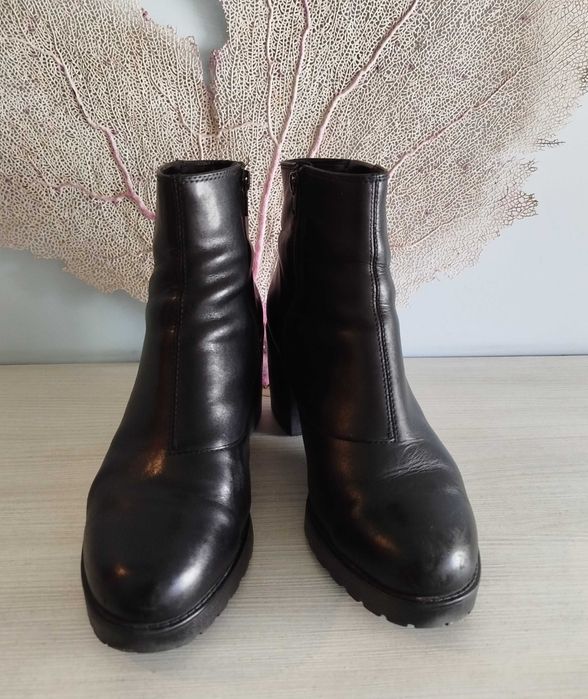 Черни боти VAGABOND – естествена кожа, №40
