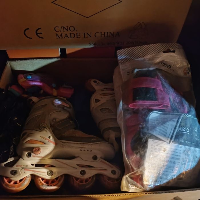 Set 3 protectii role, trotinete, biciclete