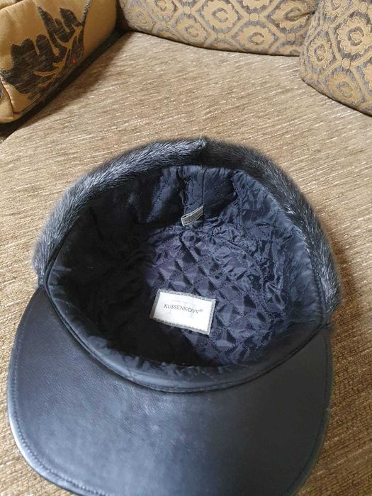 Шапка зимняя из меха нерпы