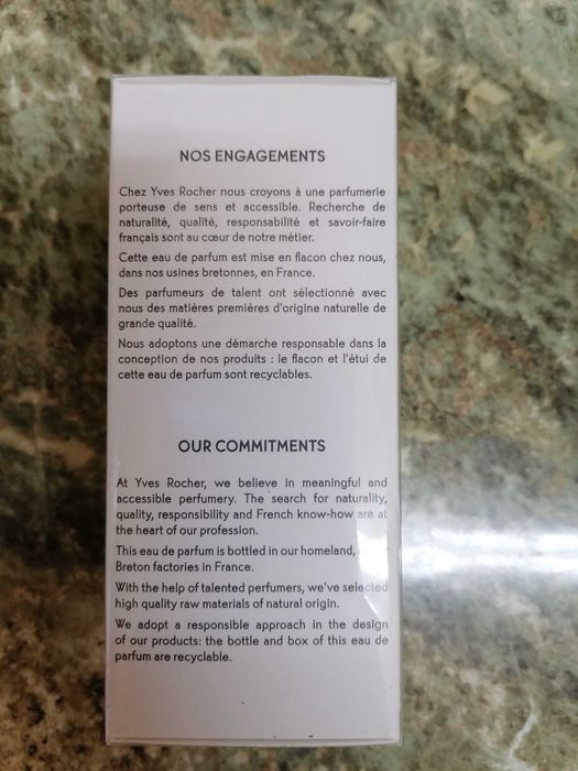 Parfum Yves Rocher Cuir de nuit