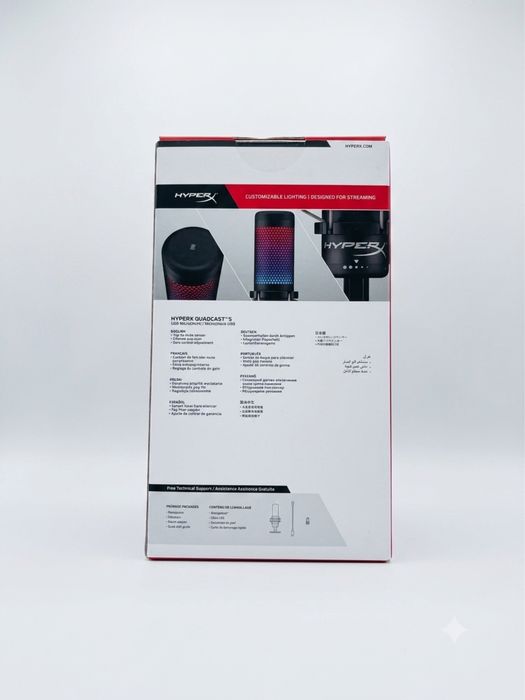 Микрофон HyperX Quadcast S