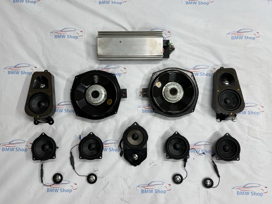 Logic 7 комплект bmw X5 e70 X6 e71 Колонки музыка лоджик harman х