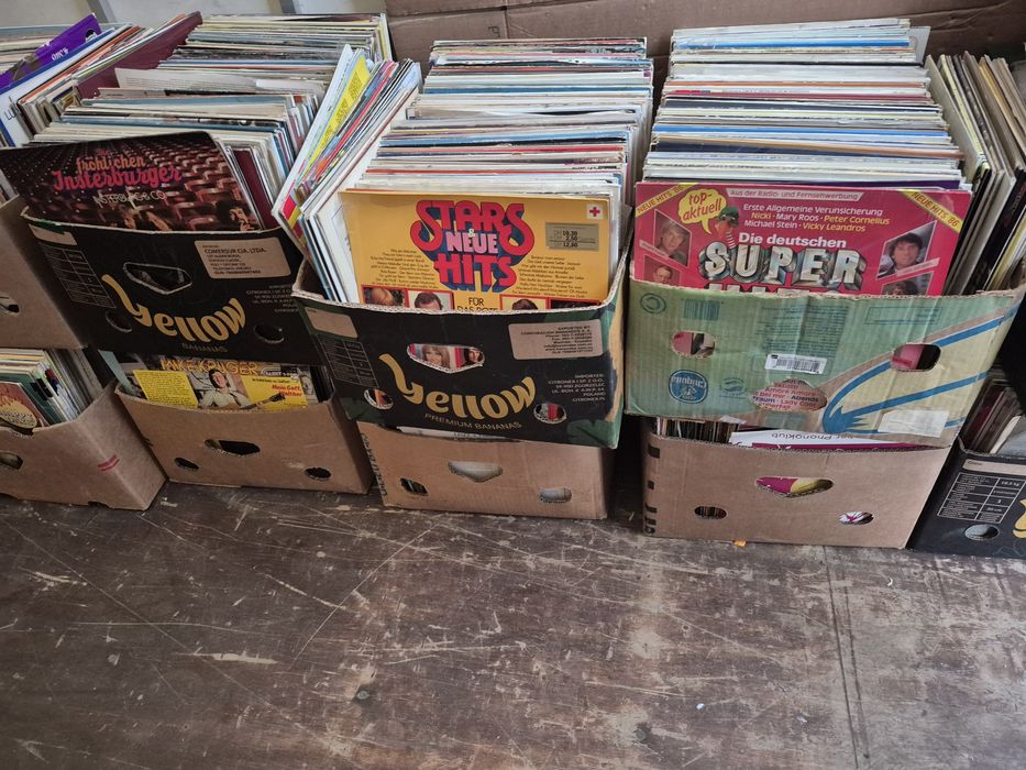 Vând Lot Discuri Vinil colectie 500LP,muzica usoara straina mixta