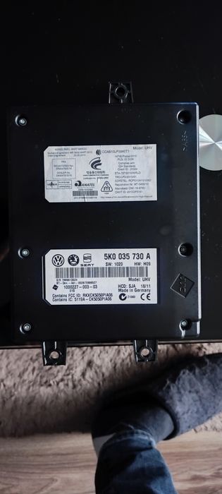 Modul Bluetooth Vw.Audi Seat etc cod 5K0 035 730 D cod  F cod A