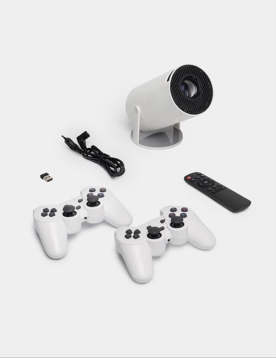 Умный проектор с играми и двумя джойстиками, Projektor game, Доставка