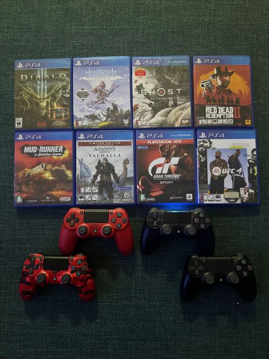 PS4 pro 4джойстика