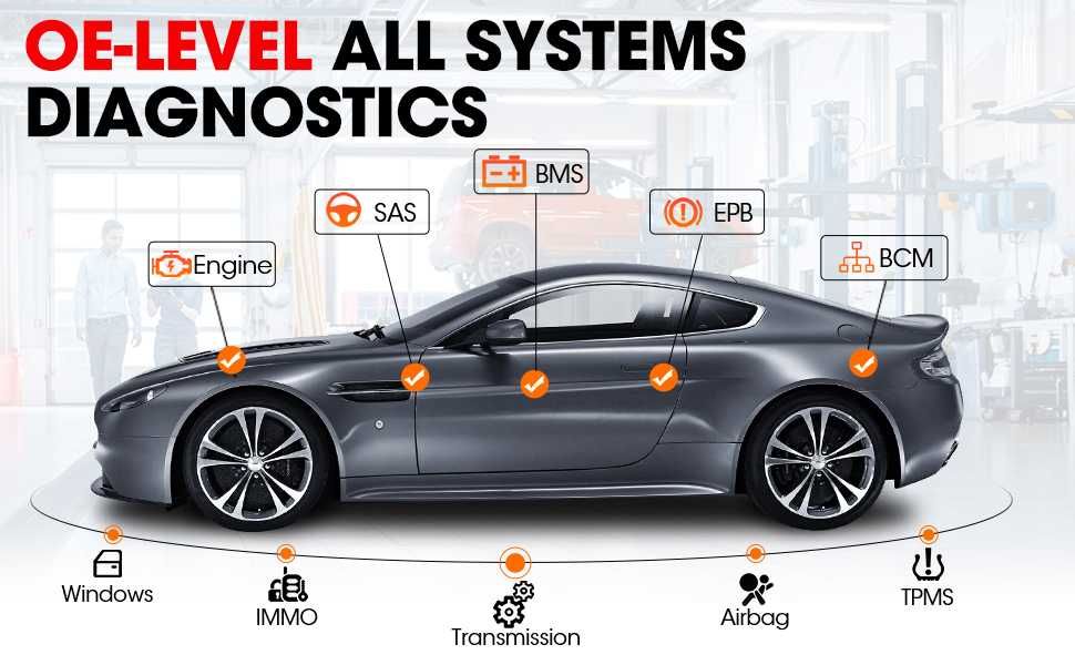 Tester Auto Profesional Autel MaxiSYS EliteII PRO 2 ani update + SGW