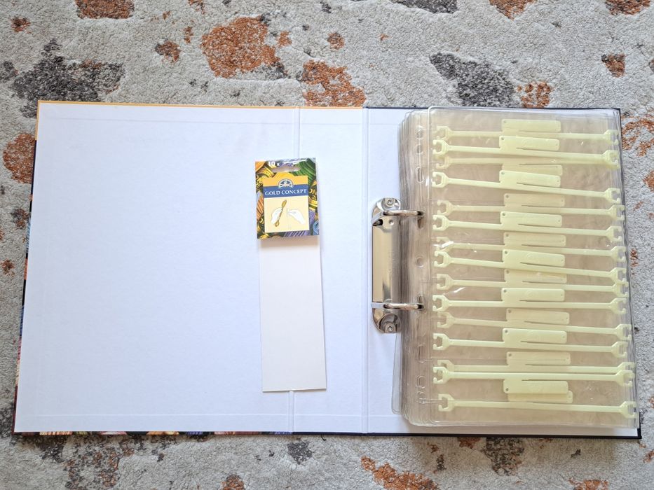 DMC Gold Concept Ring Binder класьор органайзер за 375 чилета