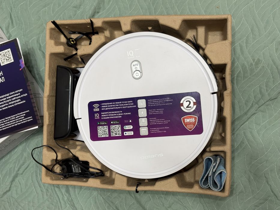 Умный робот пылесос Polaris IQ Home