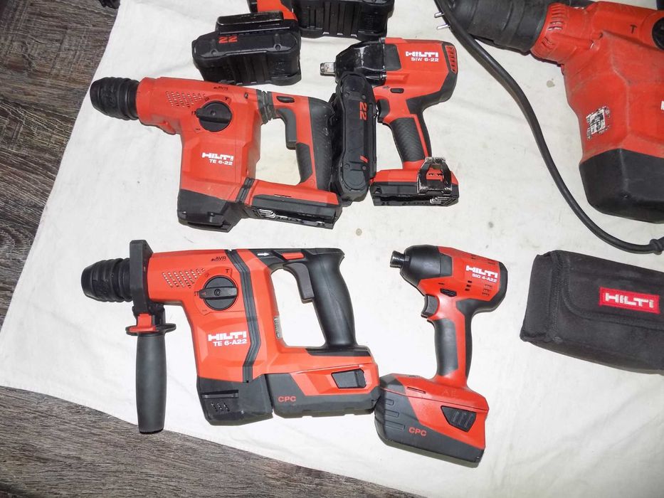 Scule Hilti functionale  TE 50/ TE 60,  SD 5000-22 , SID 4-22 , Laser PM 2-LG