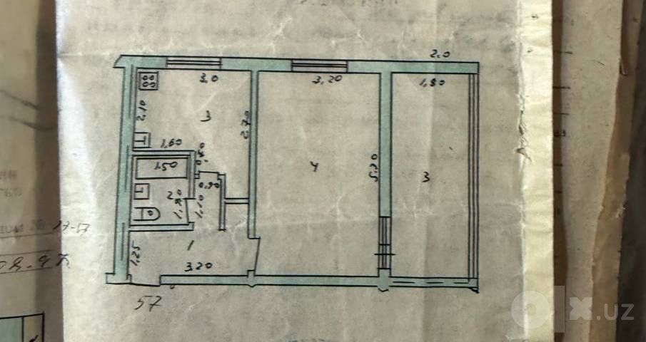 1в2/1/5 Паркентский базар! Цена 58 000 $